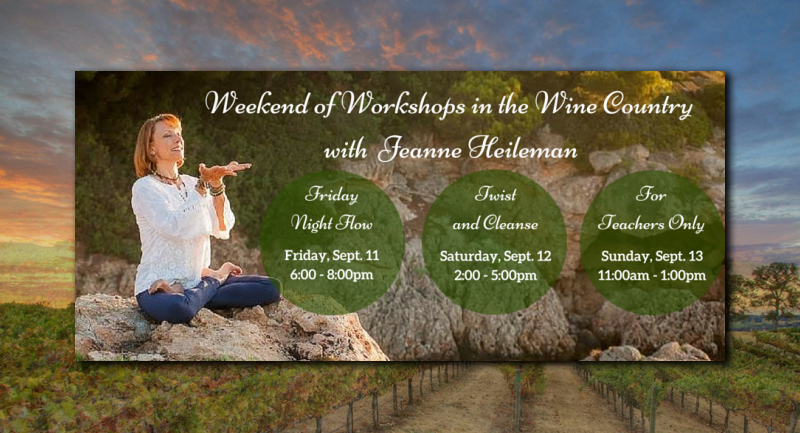 A Weekend of Workshops in the Wine Country: Santa Ynez, CA – Sept 2015