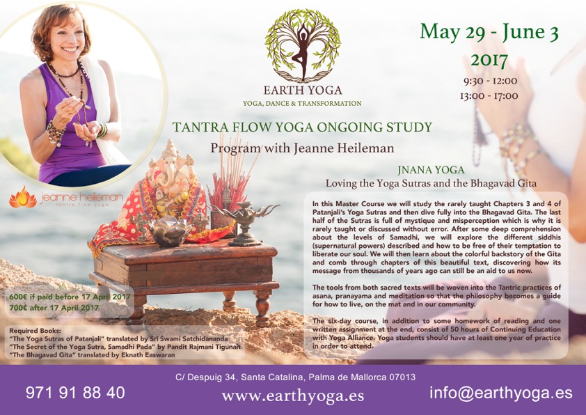 JNANA YOGA: Loving the Yoga Sutras and the Bhagavad Gita May-June 2017