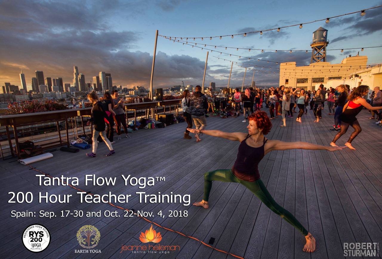 Tantra Flow Yoga 200 Hour Teacher Training: Spain Sept 2018