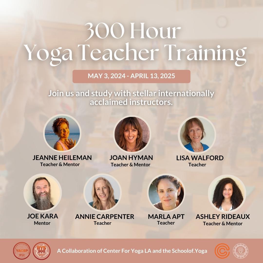 300 Hour Teacher Training with Jeanne