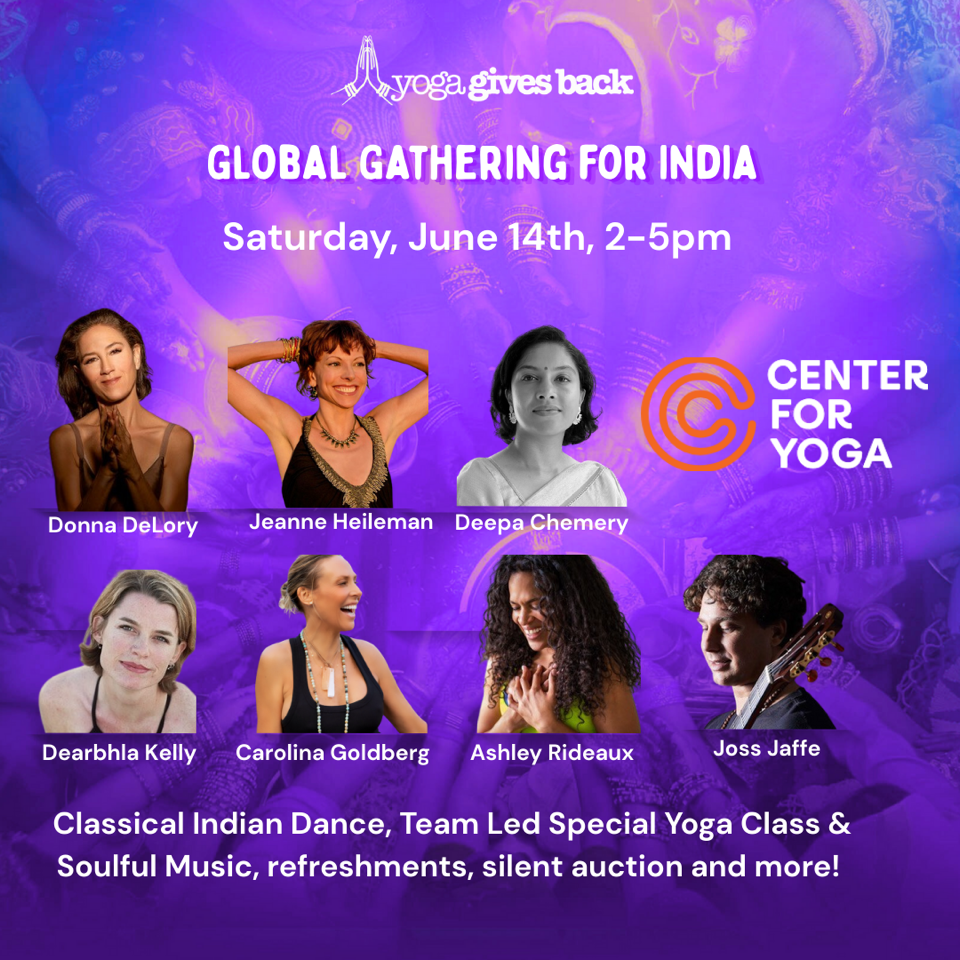 Yoga Gives Back Global Gathering for India 2025