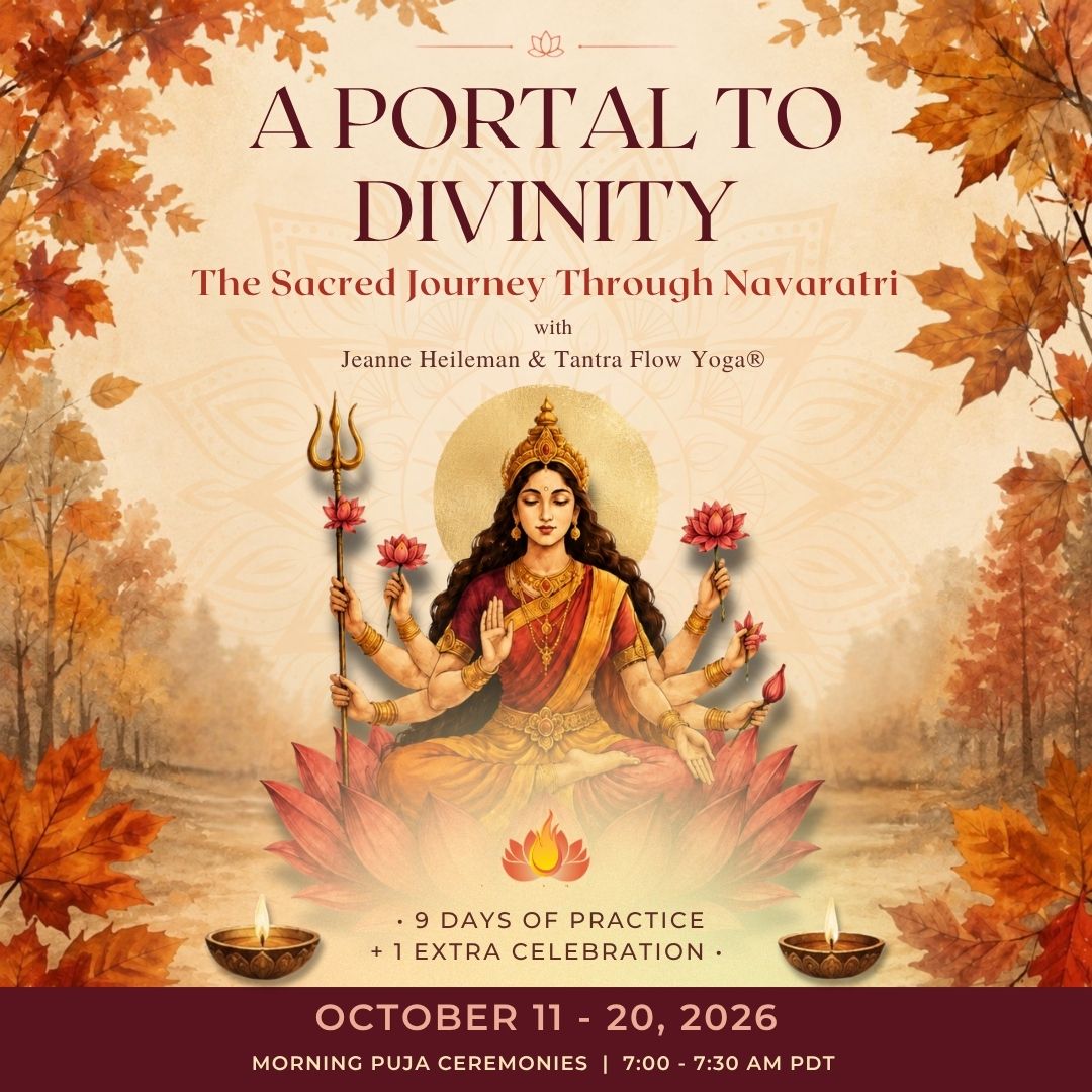 A PORTAL TO DIVINITY;<br />
The Sacred Journey Through Navaratri - Autumn-2026